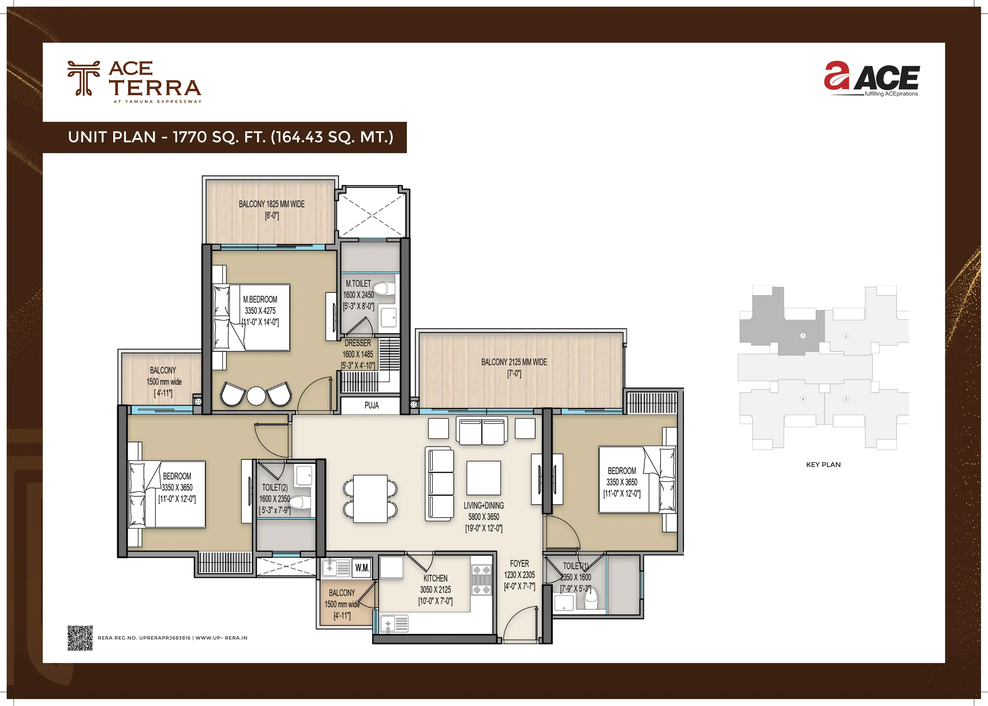 3 BHK Large Plan