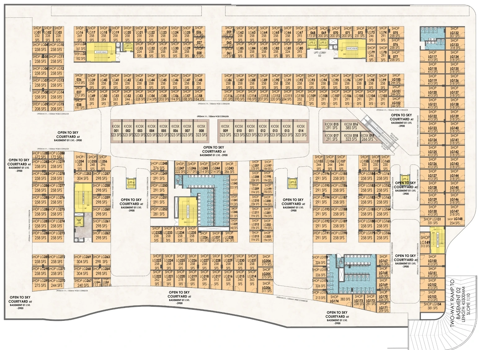 3 BHK Floor Plan