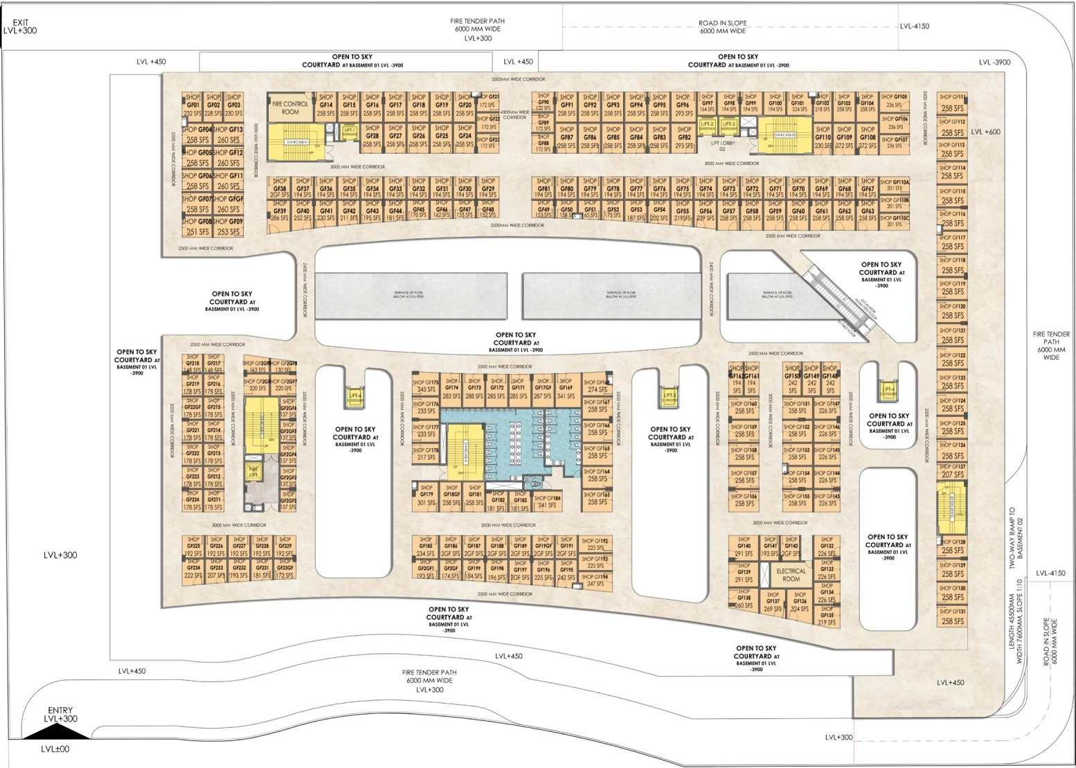 3 BHK Floor Plan